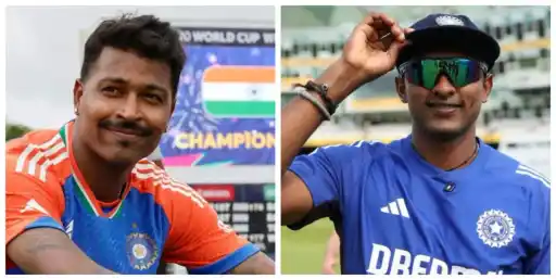 Hardik Pandya Congratulates Sai Sudharsan 